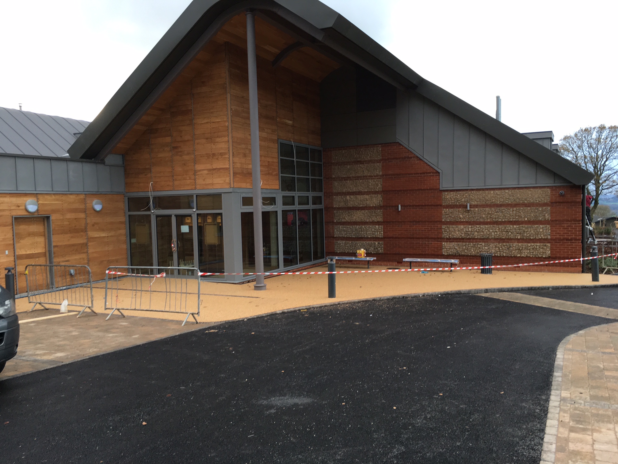 Axminster, Devon Pavillion Paving