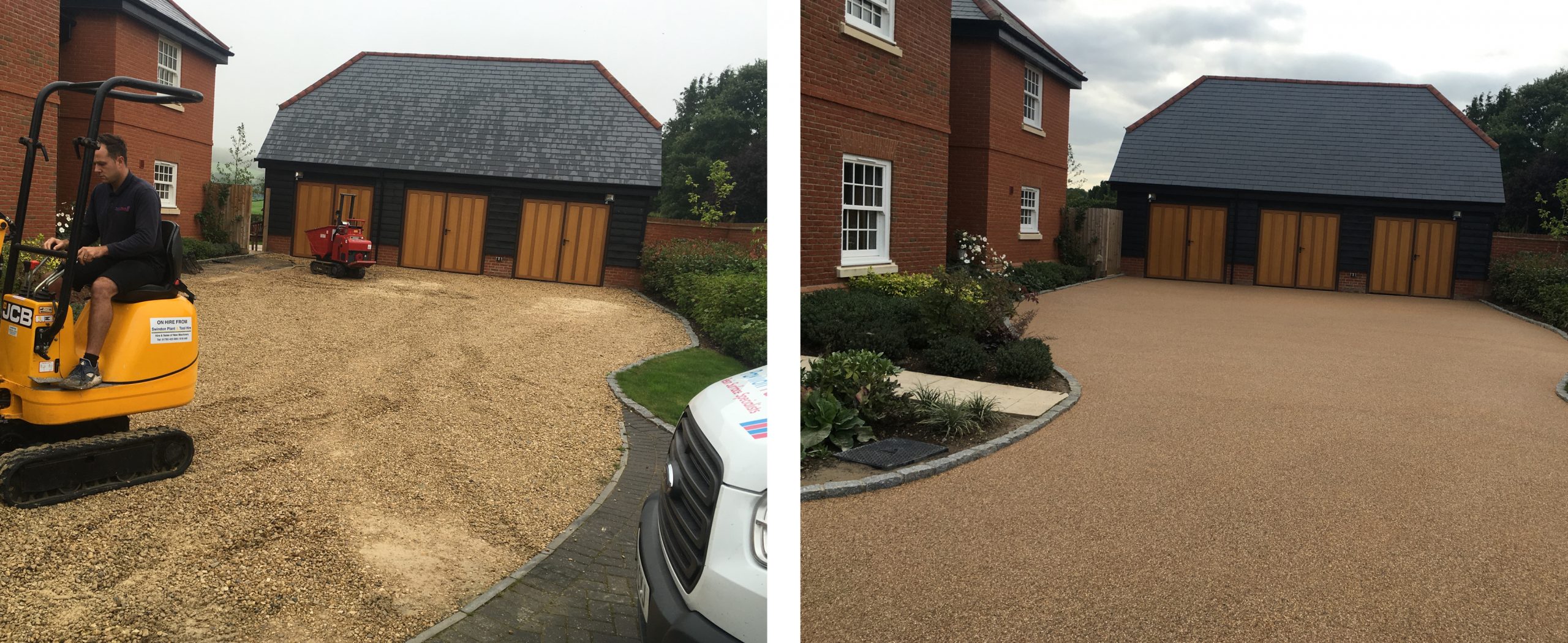 Ogbourne St. Wiltshire Portfolio Item 2 Pavillion Paving